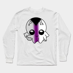 Demisexual Pride Octopus Gradient Flag Long Sleeve T-Shirt